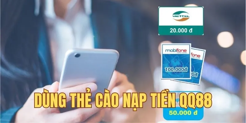 Nạp tiền với ứng dụng thanh toán trực tuyến