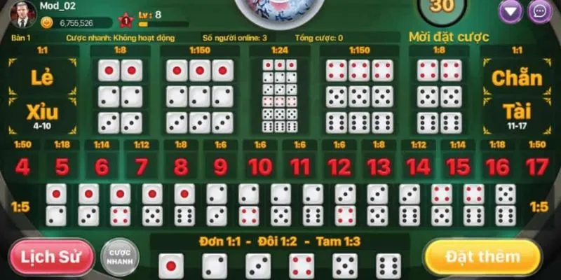 Sicbo - Tài Xỉu - Game bài thú vị mà bạn nên trải nghiệm tại Casino QQ88